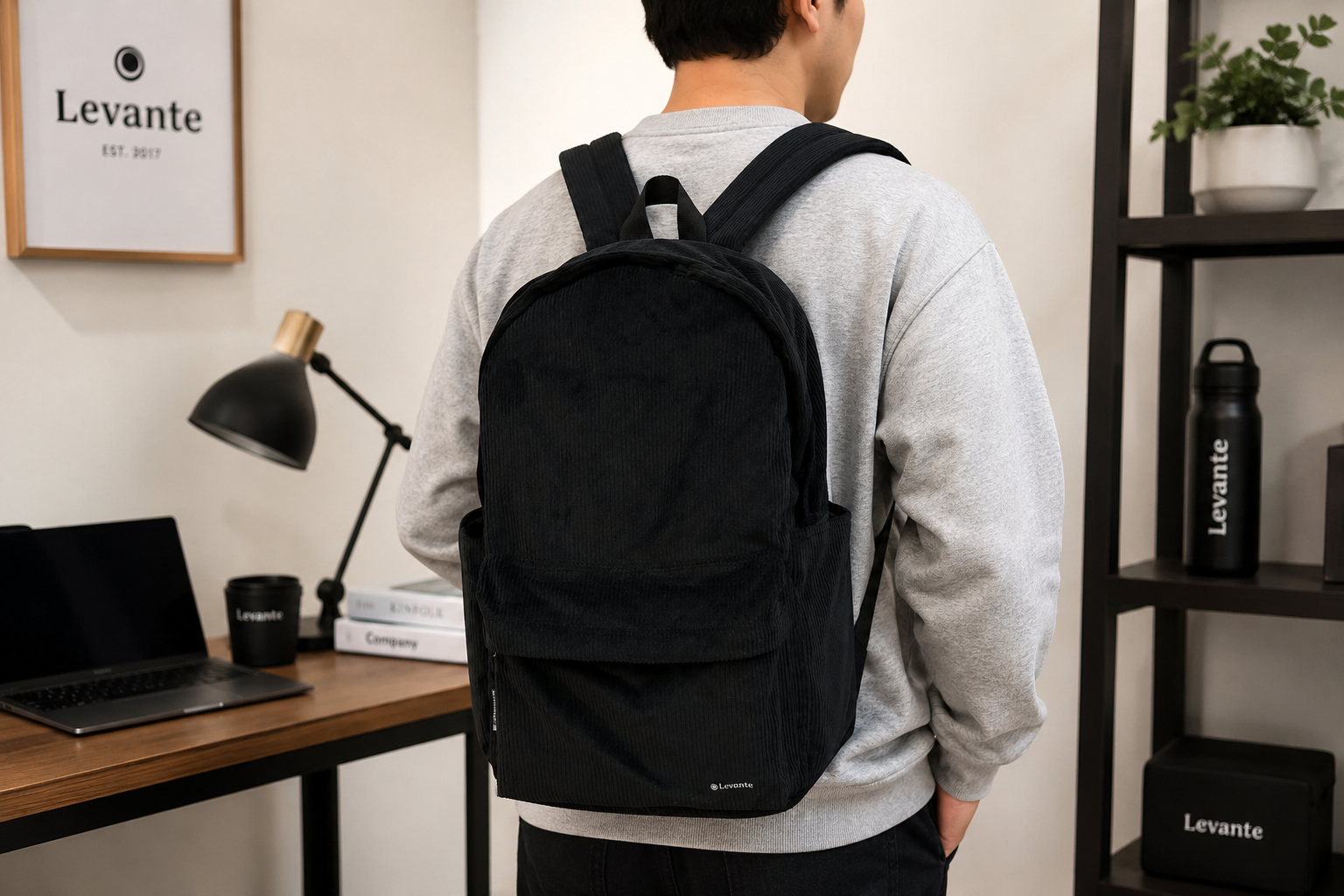Produk Ransel Levante untuk aktivitas sehari-hari