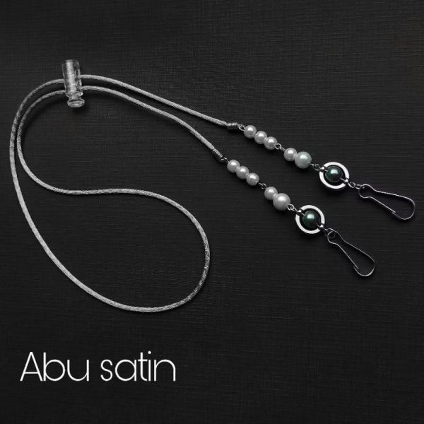 Kalung Masker Hijab 2 in 1 Adjustable