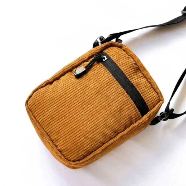 Tas HP Selempang Corduroy Mini Sling Bag