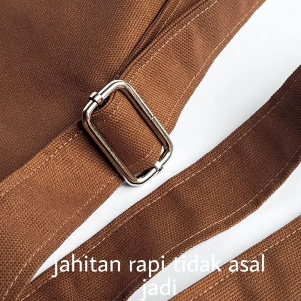 Tas Selempang Kanvas Messenger Bag Pria Wanita